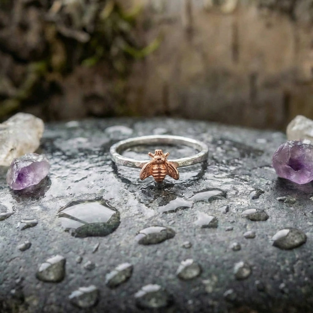 Delicate Bee Ring