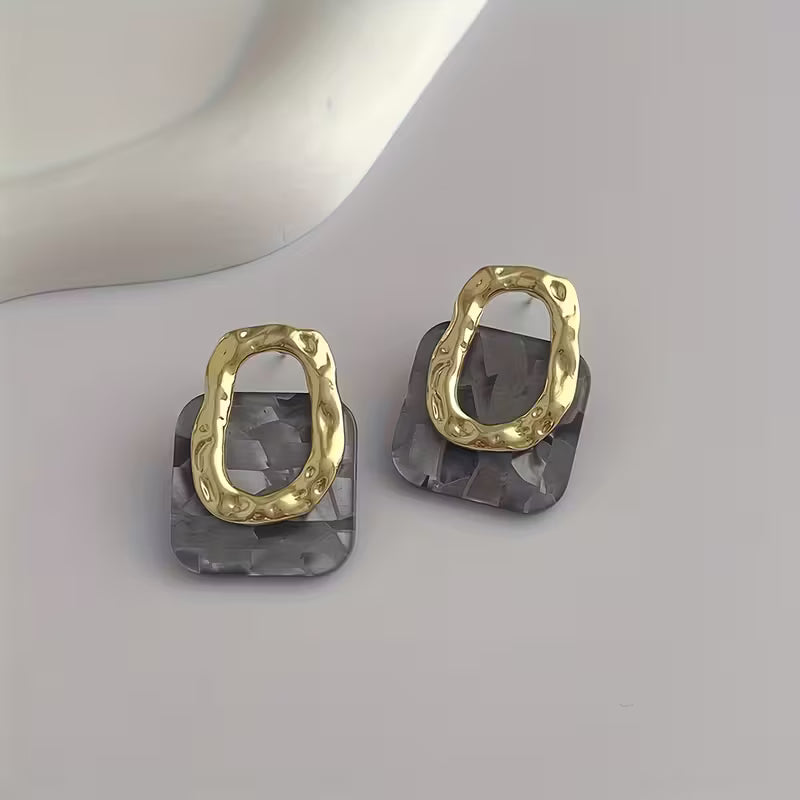 Geometric Stud Earrings