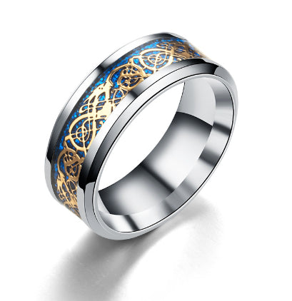 Steel Dragon Ring