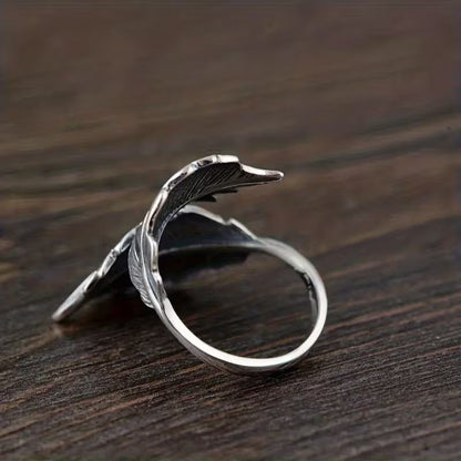 Timeless Whispering Leaves Ring